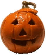 Hollow Jack-o-Lantern with Removeable Lid